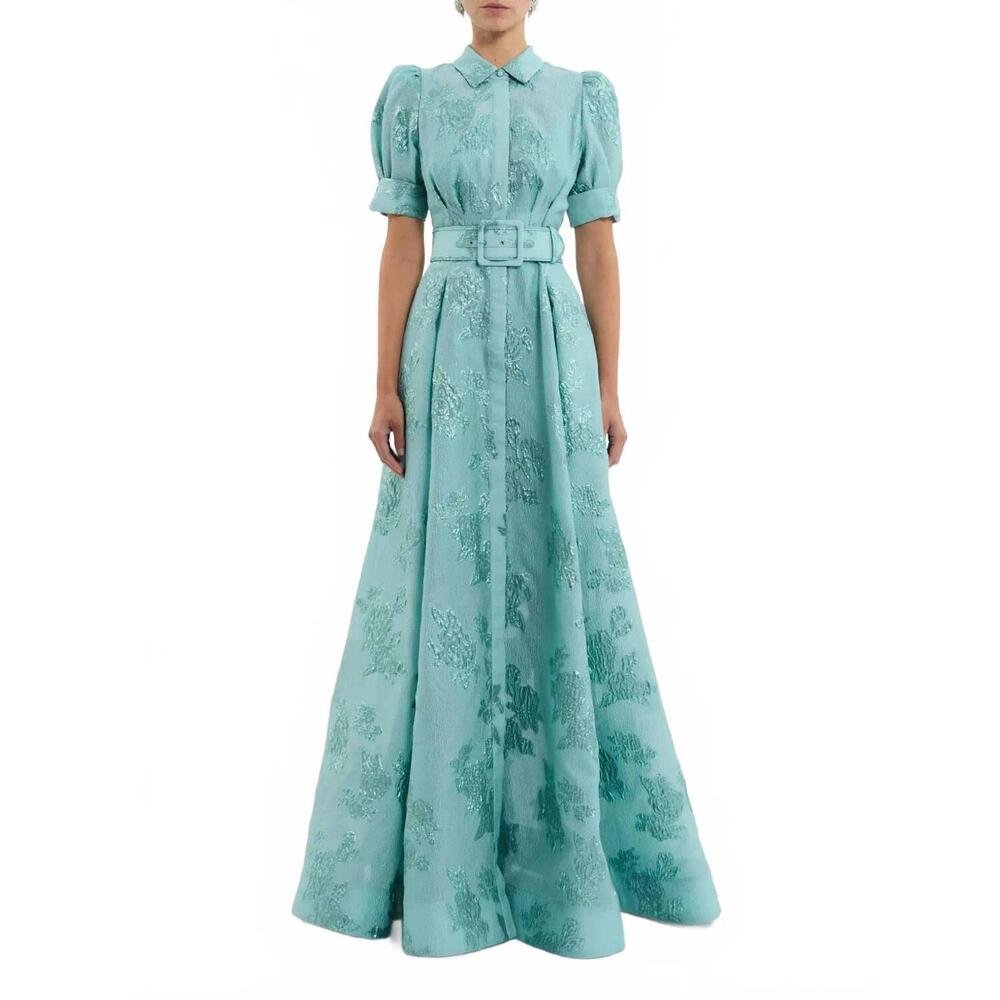 NEW REBECCA VALLANCE benette dress in teal - Picture 2 of 7
